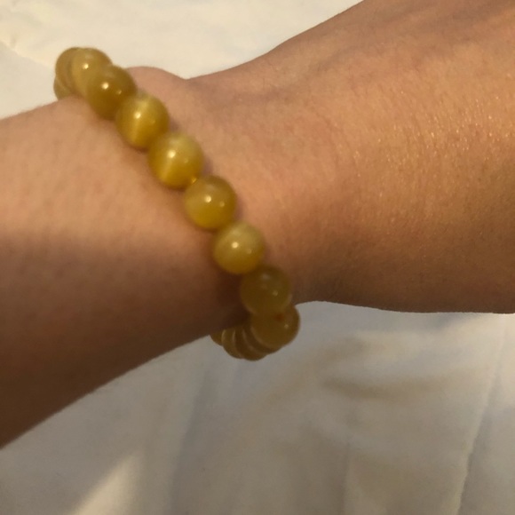 8MM NATURAL BEAD STONE - Picture 3 of 3